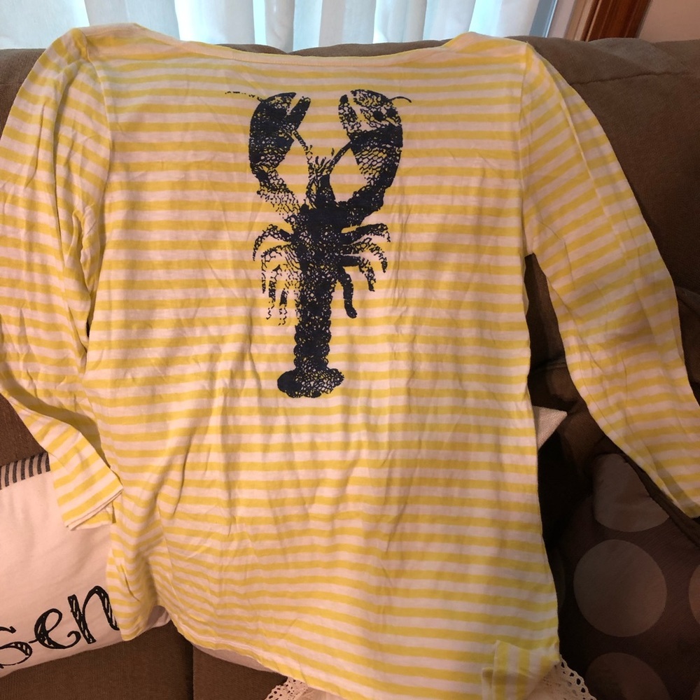 Talbots striped top